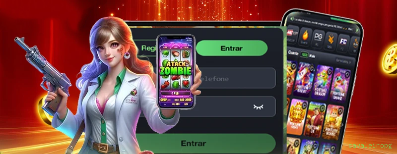 Imagem promocional dos jogos de lottery da cavaleiropg